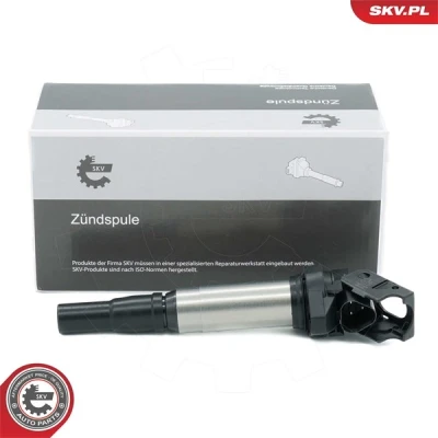 Bilde av ESEN SKV 03SKV206 Tennspole 3 polet 12V elektrisk inkl. tenningspluggkontakt BMW: Sedan, 5 PEUGEOT: 207 Hatchback, 308 II Hatchback