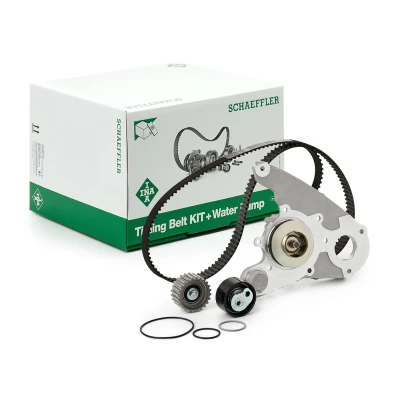 Bilde av INA 530 0232 30 vannpumpe + Registerreimsett med FIAT: Ducato III Flatvogn lastebil / Chassis, II lastebil/Chassis