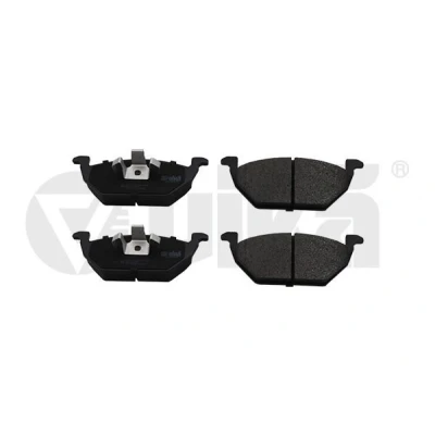 Bilde av VIKA 66980007001 Bremseklosser framaksel Low Metallic ekskl. slitasjevarselkontakt med montageanvisning SKODA: Fabia 2, Roomster