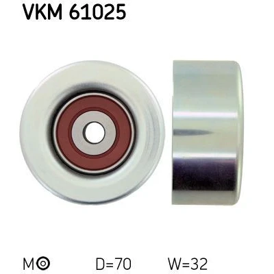 Bilde av SKF VKM 61025 Styrerulle TOYOTA: Land Cruiser Prado 120, RAV4 III SUV, 200