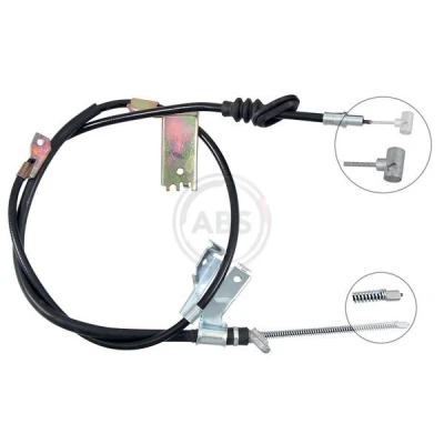 Bilde av Kabel, parkeringsbremse, Høyre bak, suzuki swift iii, 54401 63J00