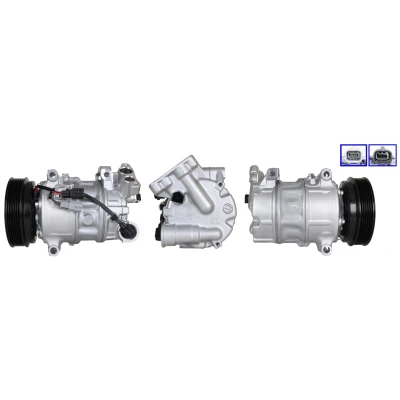 Bilde av LUCAS ACP01197 Kompressor PAG 46 YF R 134a, 1234yf