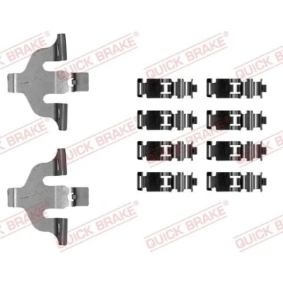 Bilde av QUICK BRAKE 109 0030 Tibehørsett, skivebremse belegg AUDI: Q7