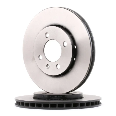 Bilde av TRW DF6252 Bremseskiver 256 22 4 100 ventilert spraylakkert VOLKSWAGEN: up! Hatchback, SKODA: Citigo, Citigo e iV, SEAT: Mii