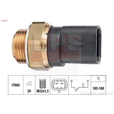 Bilde av Temperaturbryter, radiator ventilator EPS 1.850.241