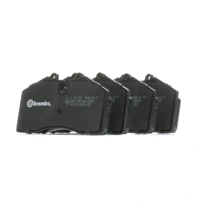 Bilde av BREMBO P 65 005 Bremseklosser klargjort for slitasjeindikator uten tilbehør PORSCHE: 944 Coupé, 928 911 Coupé