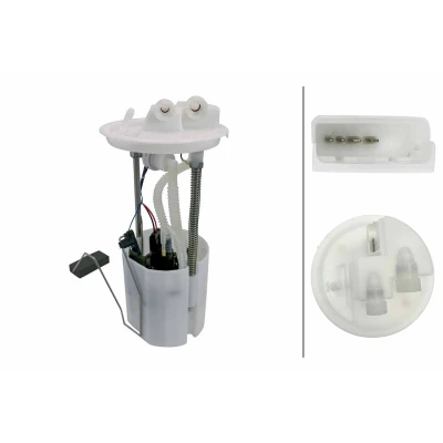 Bilde av HELLA 8TF 358 316 131 Brennstoff leveringsenhet med tankmåler elektrisk Bensin FORD: Transit Mk6 Flatvogn lastebil / Chassis