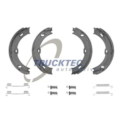 Bilde av TRUCKTEC AUTOMOTIVE 02.35.205 Handbromsbackar bakaksel begge sider MERCEDES BENZ: Sprinter 5 T Van, V Klasse, 3.5 Minibuss