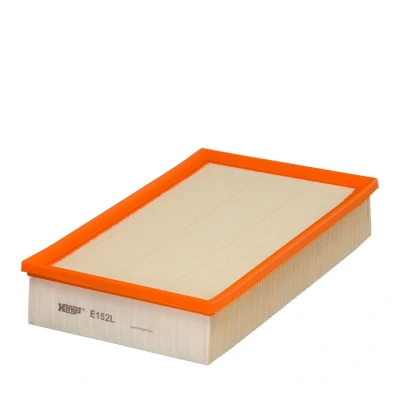 Bilde av HENGST FILTER E152L Luftfilter 56 184 308 Filterinnsats AUDI: A6 C4 Avant, Cabriolet B4, 100 Sedan, VOLKSWAGEN: Corrado, GOLF 2, 1