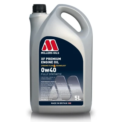 Bilde av Millers Oils Xf Premium 0W 40 5l Motorolje 7725 5 VOLKSWAGEN: Multivan (7HM, Transporter 5, Bus, BMW: Touring, X3