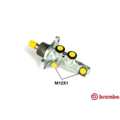 Bilde av BREMBO M 59 004 Hovedsylinder 25,4 Støpejern 12 x 1 (2)