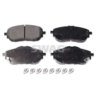 Bilde av SWAG 33 10 9765 Bremseklosser framaksel med akustisk slitasjevarsel TOYOTA: Auris Stasjonsvogn, Hatchback