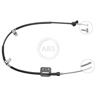 Bilde av A.B.S. K18777 Bremsekabel 1336 Trommelbrems for høyre/venstre ratt SUZUKI: Grand Vitara 2 SUV, 1 SUV
