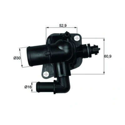Bilde av MAHLE ORIGINAL TI 150 88 Termostat OPEL: Astra J Hatchback, Corsa D Sports Tourer, FIAT: Doblo II Stasjonsvogn