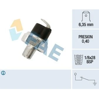 Bilde av EPS 1.800.094 Oljetrykkbryter 1/8 GAS Made in Italy OE Equivalent