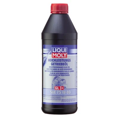 Bilde av Akselgirolje Liqui Moly Gl3+ Sae 75W 80 1L, Bakaksel