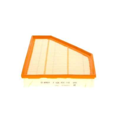 Bilde av BOSCH F 026 400 119 Luftfilter 65 235 301 Filterinnsats BMW: 1 Hatchback, X1, 3 Coupé