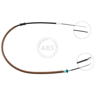 Bilde av A.B.S. K15638 Bremsekabel 1442 Trommelbrems for høyre/venstre ratt RENAULT: Kangoo I
