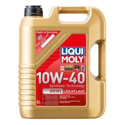 Bilde av Liqui Moly Leichtlauf Diesel 10W 40 5l Motorolje 1387 MERCEDES BENZ: C Klasse T modell, Sedan, W123 HONDA: CR V 3, TOYOTA: RAV4 IV SUV