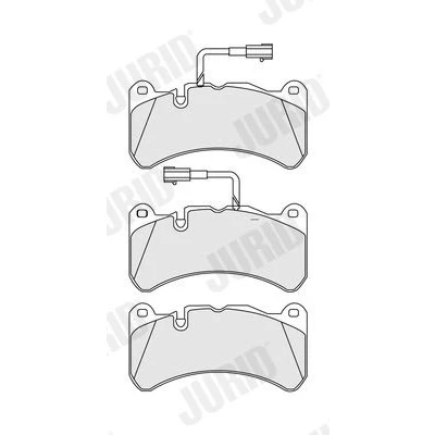 Bilde av JURID 573663J Bremseklosser inkl. slitasjevarselkontakt ALFA ROMEO: Stelvio, Giulia Sedan