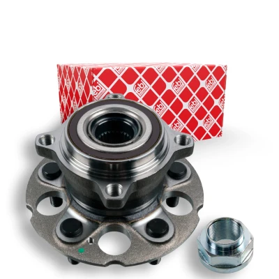 Bilde av FEBI BILSTEIN 173434 Hjullagersett bakaksel Hjullager integrert i hjulnavet, med hjulnav 82 vinkelrullelager HONDA: CR V 3, 4