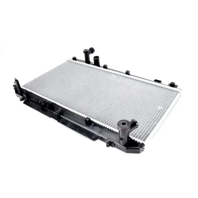 Bilde av THERMOTEC D72028TT Radiator Aluminium, plast for kjøretøy med/uten klimaanlegg 728 375 16 Manuel girkasse Kjøleribber loddet TOYOTA: RAV4 II SUV