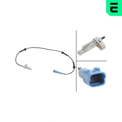 Bilde av OPTIMAL 06 S126 ABS sensor aktiv 790 846 PEUGEOT: 206 Hatchback