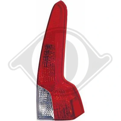 Bilde av DIEDERICHS 7614790 Baklykter høyre P21W, R5W, PY21W VOLVO: V50