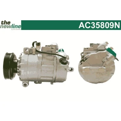 Bilde av The NewLine AC35809N Kompressor 6SEU14C AUDI: A4 B6 Avant