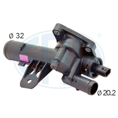 Bilde av ERA 350419 Termostat 83 med tetning sensor plast kapsling RENAULT: SCENIC 3, MEGANE 2 Kombi, CLIO NISSAN: Qashqai / Qashqai+2 I