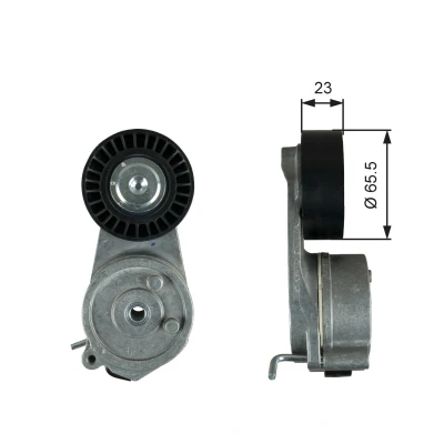 Bilde av GATES T39346 Strammerull FleetRunner Micro V Stretch Fit ALFA ROMEO: MiTo, FIAT: 500 Hatchback