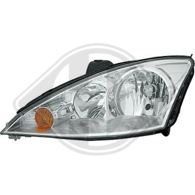 Bilde av DIEDERICHS 1415181 Frontlykter venstre H1, H1/H7, H7 med blinklys