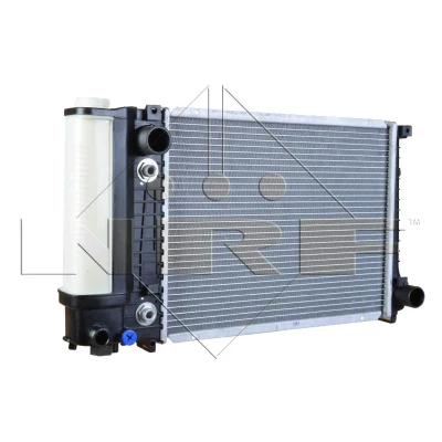 Bilde av NRF 51352 Radiator Aluminium 380 326 34 med påbyggingsdeler Kjøleribber loddet BMW: 3 Sedan, Cabrio