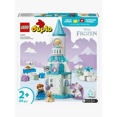 Bilde av LEGO DUPLO Disney TM 10455 Anna og Elsas frostige slottsfest Byggesett Plast