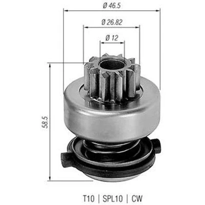 Bilde av MAGNETI MARELLI 940113020149 Lite tannhjul, starter