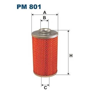 Bilde av FILTRON PM 801 Drivstoffilter Filterinnsats