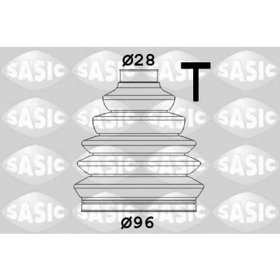 Bilde av SASIC 1906159 Drivakselmansjett framaksel, hjulside Termoplast FORD: S Max Mk1, MONDEO 4 Turnier,