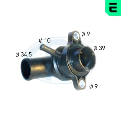 Bilde av ERA 350382A Termostat 87 med tetning plast kapsling CHEVROLET: Aveo / Kalos Sedan