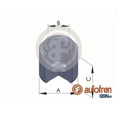 Bilde av AUTOFREN SEINSA D02527 Stempel, bremseklave 40 bakaksel Ate