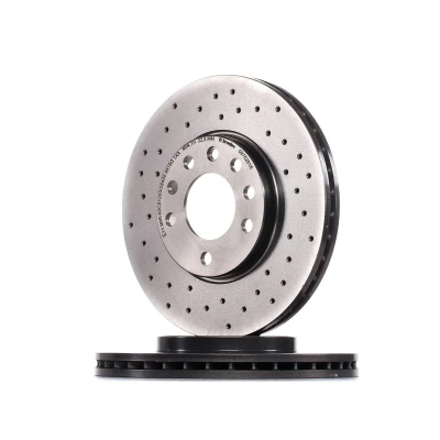 Bilde av BREMBO XTRA LINE 09.7629.1X Bremseskiver 280 25 5 perforert / ventilert belagt høy karbon OPEL: Combo C Varebil Stasjonsvogn, Zafira B