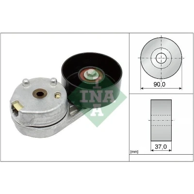 Bilde av INA 534 0681 10 Spennarm, kilerem med ribber LAND ROVER: Discovery 3, Range Rover Sport, 4