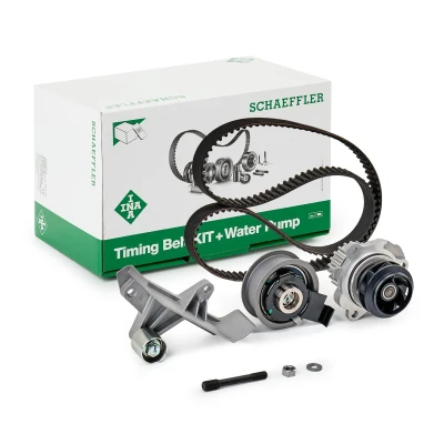 Bilde av INA 530 0546 30 vannpumpe + Registerreimsett med AUDI: A6 C5 Avant, A4 B7 B6 VOLKSWAGEN: Passat B5 GP Stasjonsvogn
