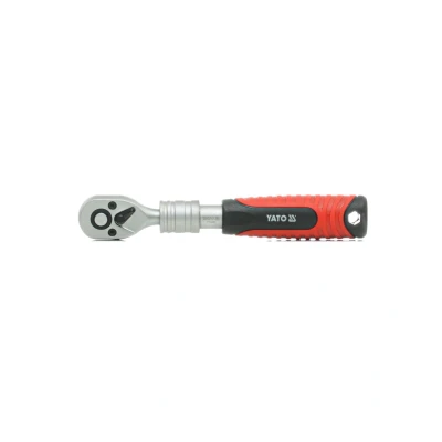 Bilde av YATO YT 0297 Reversibel skralle 72 6,3 (1/4&quot;) 150 200 Krom vanadium stål