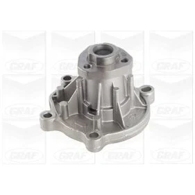 Bilde av GRAF PA855 Vannpumpe med tetning mekanisk stålplate for vifteremdrift SKODA: Fabia 2, Roomster, VOLKSWAGEN: Polo V Hatchback, IV Hatchback