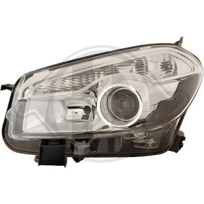 Bilde av DIEDERICHS 6045985 Frontlykter venstre D1S, D1S/H7, H7 xenon NISSAN: Qashqai / Qashqai+2 I