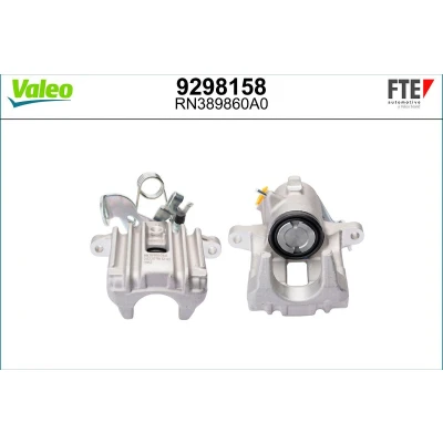 Bilde av FTE 9298158 Bremsecaliper grå Aluminium høyre bakaksel uten holder AUDI: A4 B7 Avant, B6 Sedan