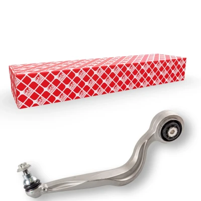 Bilde av FEBI BILSTEIN 174778 Bærebru med sikringsmutter støtte / styreledd, lager framaksel høyre, nede, foran Casterstag Aluminium 23,7