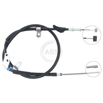 Bilde av Kabel, parkeringsbremse, Bakre venstre, Høyre bak, subaru impreza sedan, 26051FE010