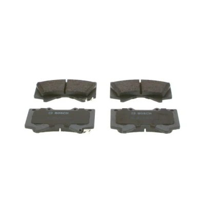 Bilde av BOSCH 0 986 494 449 Bremseklosser Low Metallic med akustisk slitasjevarsel antihyle blikk, montageanvisning TOYOTA: Land Cruiser Prado 150