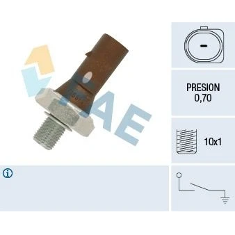 Bilde av Oljetrykkbryter, audi,ford,mitsubishi,porsche,seat,skoda,vw, 038 919 081 C, D, H, K, 081, 11